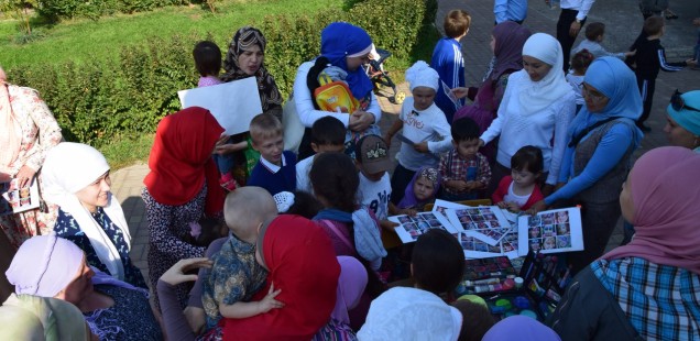 Центр детского развития «Алладин», организовал семейный праздник